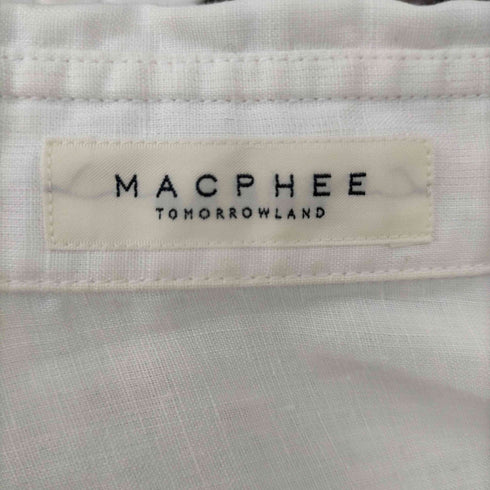 マカフィー MACPHEE フレンチリネンシャツ レディース JPN:36