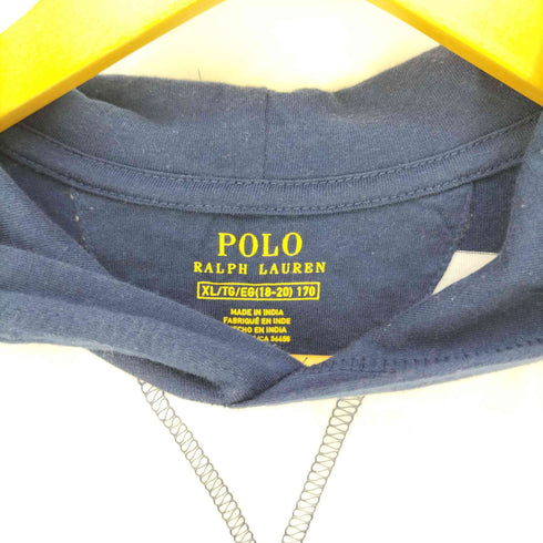 ポロラルフローレン POLO RALPH LAUREN ポニー刺繍 ボーダープルオーバーパーカー メンズ import:XL