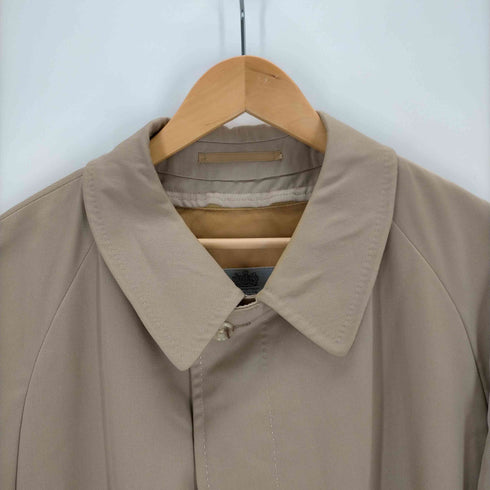 アクアスキュータム AQUASCUTUM イングランド製 チェックライナー付き ステンカラーコート メンズ