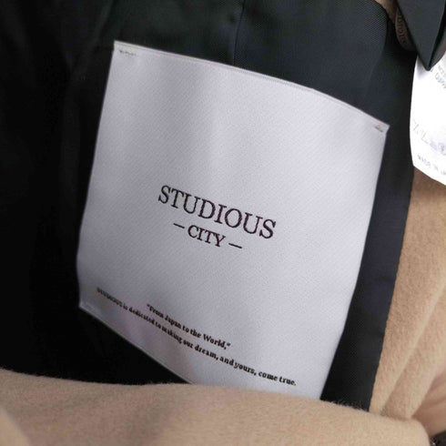 ステュディオス STUDIOUS CITY ウール チェスター コート レディース JPN:38