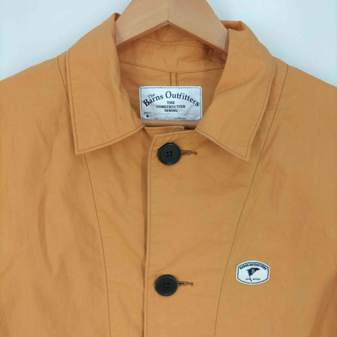 バーンズ アウト フィッターズ BARNS OUT FITTERS ロゴワッペン コットンジャケット メンズ JPN:2