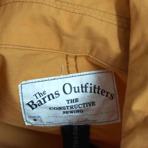 バーンズ アウト フィッターズ BARNS OUT FITTERS ロゴワッペン コットンジャケット メンズ JPN:2