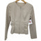 フォクシーニューヨーク FOXEY NEW YORK ノーカラージップアップジャケット ショート丈 レディース 40