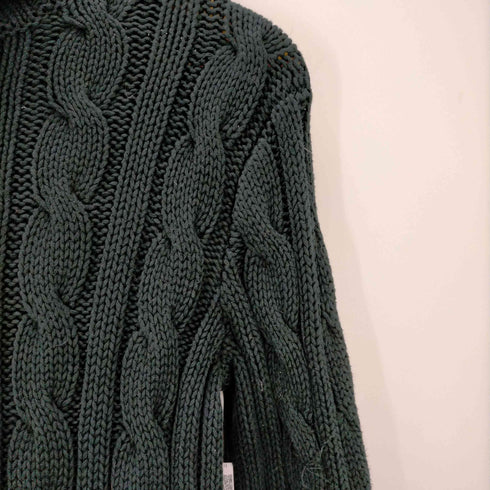ラルフローレンスポーツ RALPH LAUREN SPORT ケーブル編み タートルネックニット レディース import:L