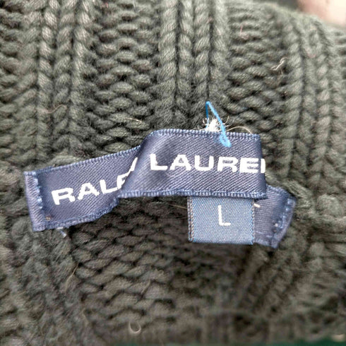 ラルフローレンスポーツ RALPH LAUREN SPORT ケーブル編み タートルネックニット レディース import:L