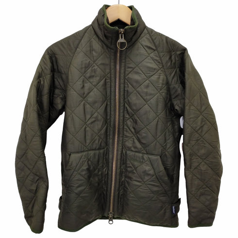 バブアー Barbour 3ワラント POLARQUILT SHORT キルティングジャケット ジップアップ ロゴ 裏ボア レディース XXS
