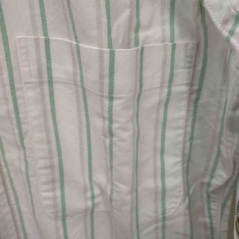 トムブラウン THOM BROWNE 長袖 ストライプボタンダウンシャツ メンズ 0