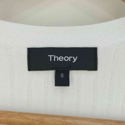 セオリー theory レーヨンナイロン プリーツカーディガン レディース import:S