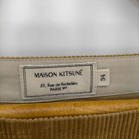 メゾンキツネ MAISON KITSUNE メゾンキツネ コーデュロイワンピース 長袖 レディース JPN:34