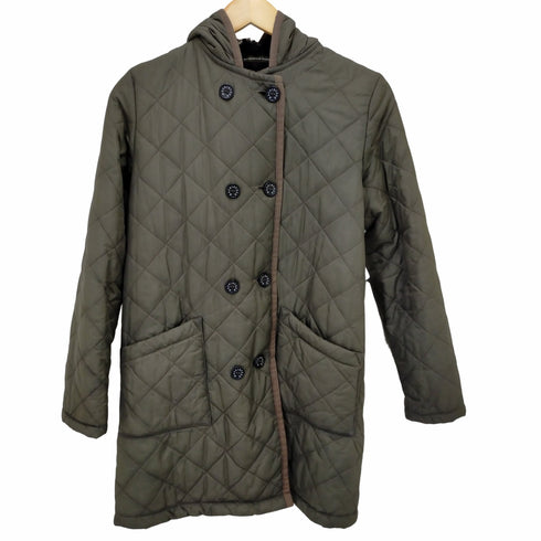 マッキントッシュ Mackintosh キルティングコート 裏ボア ロング丈 中綿 アウター レディース 36