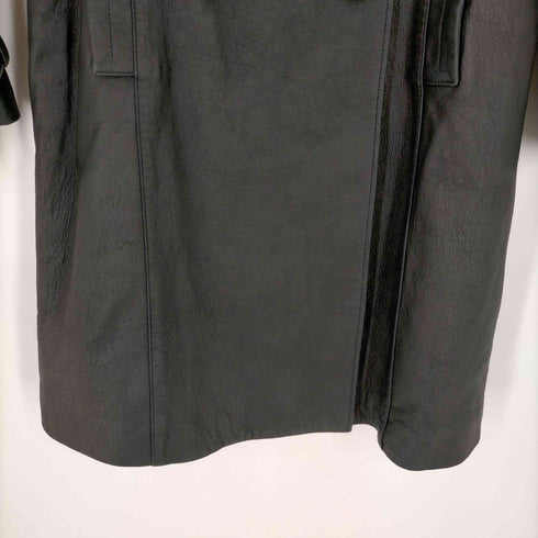 コムサデモード COMME CA DU MODE ラムレザーコート レディース 9