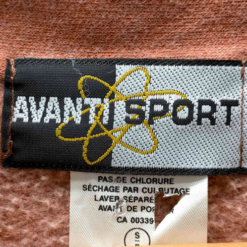 アヴァンティ AVANTI BANFF 刺繍 ハーフジップスウェット メンズ