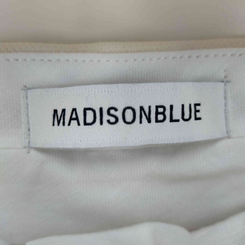 マディソンブルー MADISONBLUE 19SS CROPPED TAPERED テーパードパンツ センタープレス ウール混 レディース 02