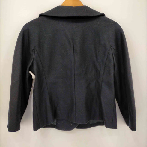 トゥービーシック TO BE CHIC テーラードジャケット ウール ダブル くるみボタン 総裏地 レディース 42