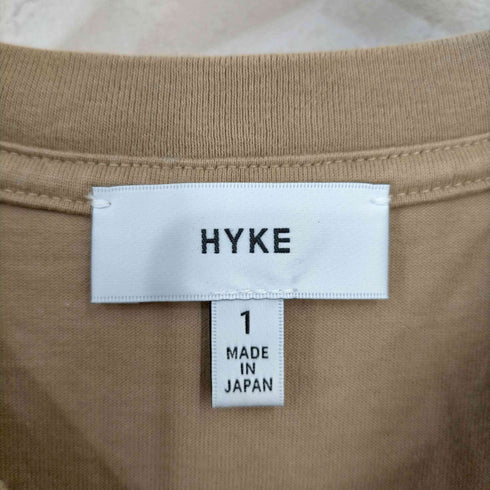 ハイク HYKE Tシャツ カットソー ロンT 長袖 クルーネック レディース JPN:1