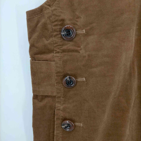 ブルーレーベルクレストブリッジ BLUE LABEL CRESTBRIDGE ノースリーブワンピース コーデュロイ レディース 38