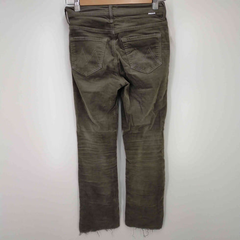 マザー mother インサイダークロップステップフレイ insider crop step fray コーデュロイパンツ レディース 24