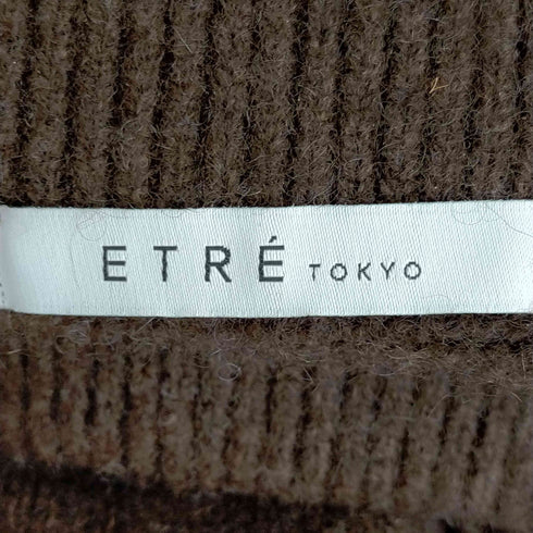 エトレトウキョウ ETRE TOKYO ヤク100 タートルネックニット&ニットスカート セットアップ レディース FREE