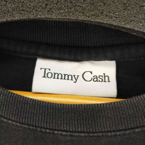 メゾンマルジェラ Maison Margiela TOMMY CASH ロゴ刺繍コットンクルーネックS/Sカットソー メンズ
