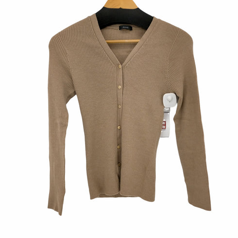 アルアバイル allureville 21AW WG ウール リブVカーディガン レディース JPN:2