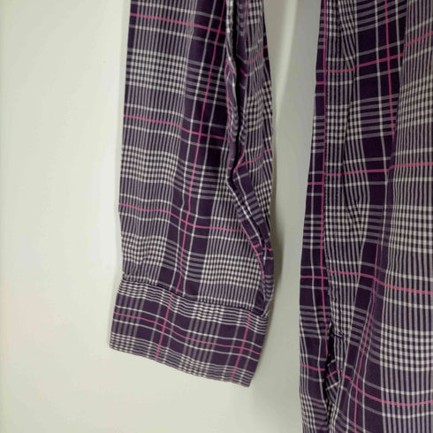 トミーヒルフィガー TOMMY HILFIGER ロゴ刺繍 ボタンダウンチェックシャツ メンズ JPN:M
