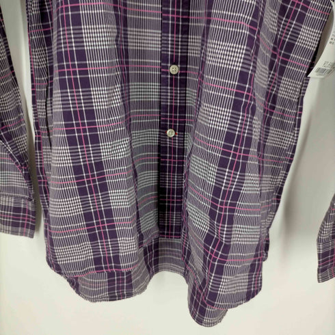 トミーヒルフィガー TOMMY HILFIGER ロゴ刺繍 ボタンダウンチェックシャツ メンズ JPN:M