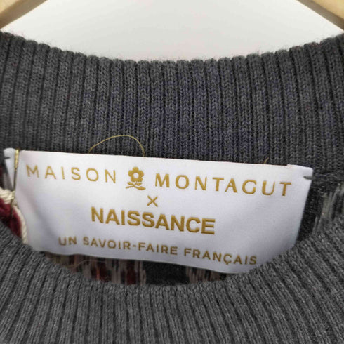 ネサンス NAISSANCE 21AW PATTERN KNIT BY MISON MONTAGT メンズ JPN:L
