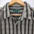 DAUID JAYLOR ストライプ柄 半袖シャツ メンズ import:XL