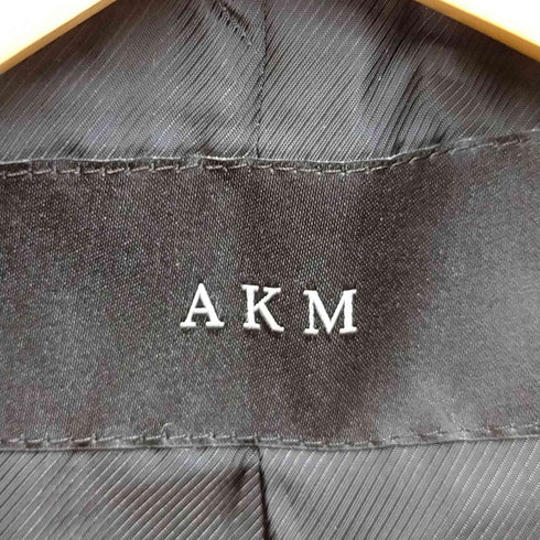 AKM メルトンショート丈ダッフルコート メンズ S