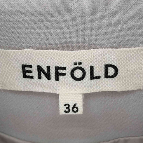 エンフォルド ENFOLD ダブルクロスフレアコート レディース JPN:36