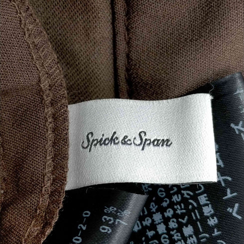 スピックアンドスパン Spick and Span 22SS ドライストレッチバックスリットパンツ レディース 38