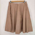 フォクシーニューヨーク FOXEY NEW YORK Circular Flare Skirt フェイクレザースカート レディース 40