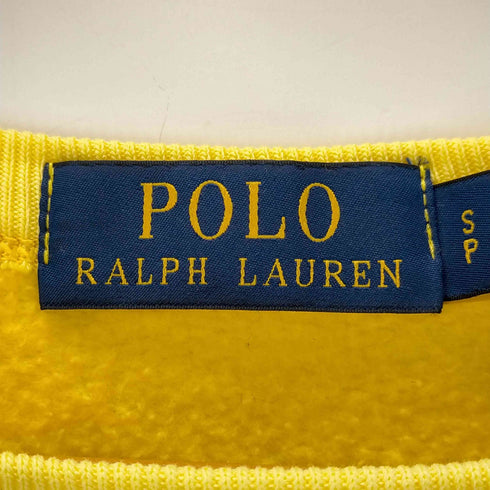ポロラルフローレン POLO RALPH LAUREN フィリピン製 プリント Vガゼット スウェット メンズ SP