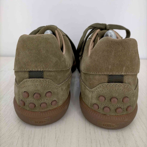 トッズ TODS TABS SNEAKERS タブズ スエード スニーカー メンズ UK:7
