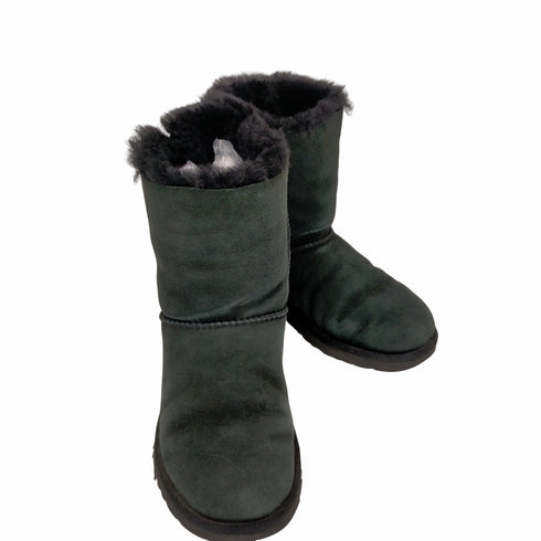 アグ UGG MINI BAILEY BOW ショートブーツ ボア レースアップ レディース JPN:23