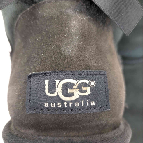アグ UGG MINI BAILEY BOW ショートブーツ ボア レースアップ レディース JPN:23