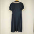 トナル TONAL バイカラー S/S サテン ワンピース レディース JPN:36