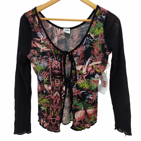 ジャンポールゴルチエフェム Jean Paul GAULTIER FEMME パワーネット カーディガン レディース 40