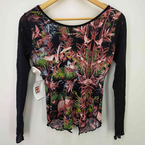 ジャンポールゴルチエフェム Jean Paul GAULTIER FEMME パワーネット カーディガン レディース 40