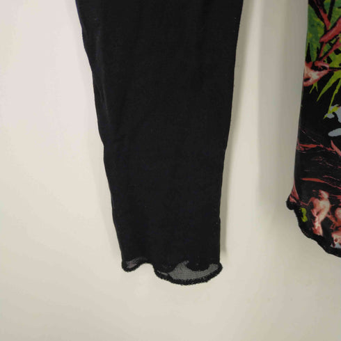 ジャンポールゴルチエフェム Jean Paul GAULTIER FEMME パワーネット カーディガン レディース 40