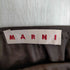 マルニ MARNI シルク混 バイカラーフレアスカート レディース 36