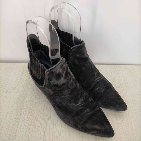 ロシェヴィヴィエ Roger Vivier ヒールブーティ ブーツ サイドゴア スエード レディース 35.5