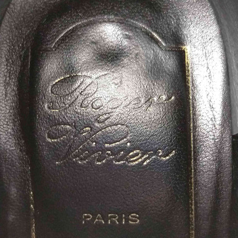 ロシェヴィヴィエ Roger Vivier ヒールブーティ ブーツ サイドゴア スエード レディース 35.5