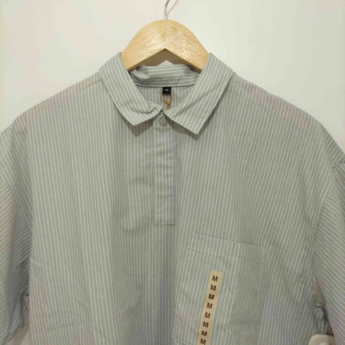 ムジルシリョウヒン 無印良品 涼感 半袖布帛ポロシャツ メンズ JPN:M