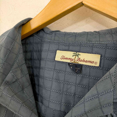 トミーバハマ Tommy Bahama シルク オープンカラー S/Sシャツ メンズ import:L
