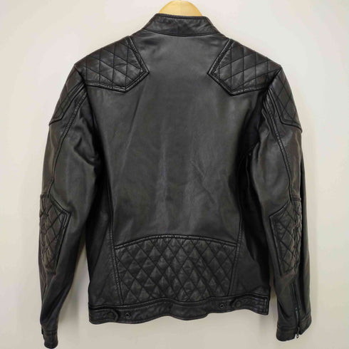 ディーゼル DIESEL キルティング切替レザージャケット メンズ S