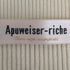アプワイザーリッシェ Apuweiser riche スプリングウォッシャブルリブニットアンサンブル レディース JPN:2