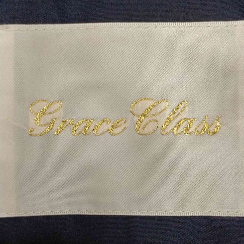 グレースクラス Grace Class チェックリングウールコート ストール付き レディース JPN:36