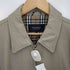 バーバリーブラックレーベル BURBERRY BLACK LABEL 裏地ノバチェック柄シングルレザージャケット メンズ L