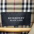 バーバリーブラックレーベル BURBERRY BLACK LABEL 裏地ノバチェック柄シングルレザージャケット メンズ L